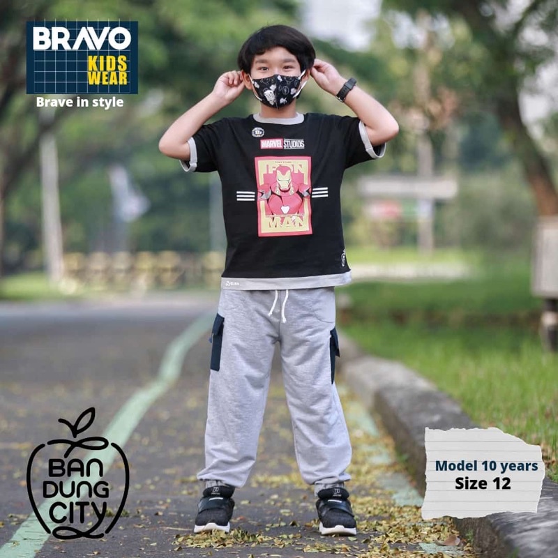 Setelan Anak Set Joger it’s me Bravo