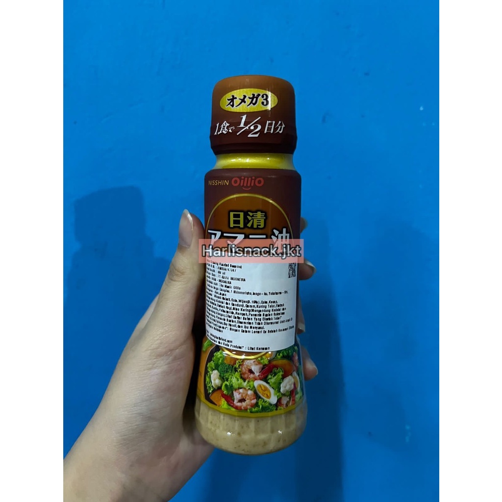 

NISSIN NISSHIN OILLIO SALAD DRESSING ROASTED SESAME WIJEN SANGRAI JEPANG