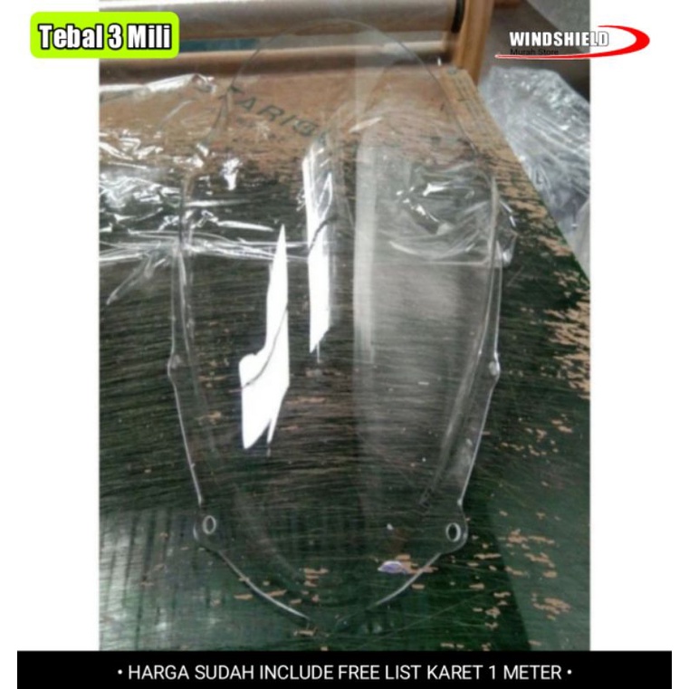 Jual Windshield Gsx Suzuki Gsx Model Jenong List Karet Tebal