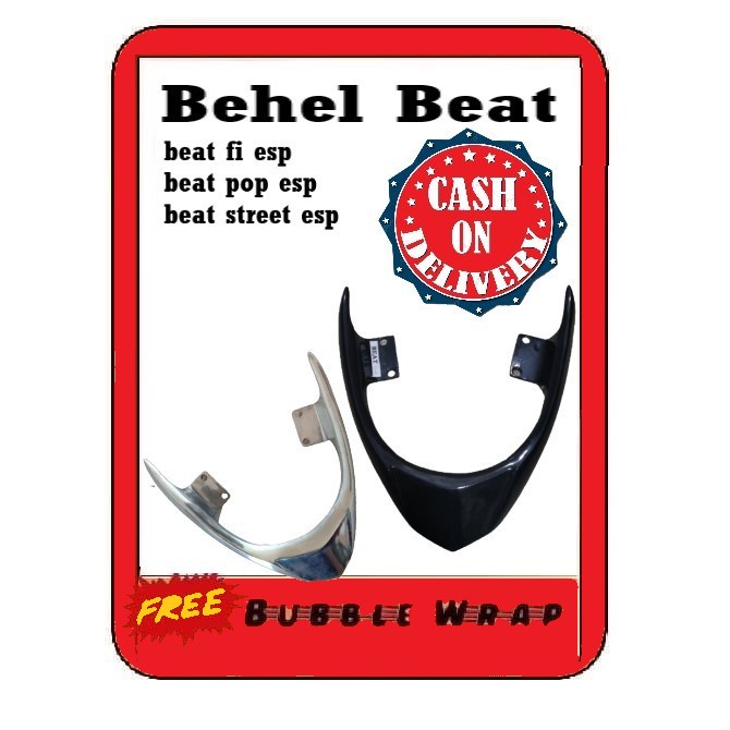 Behel beaT hitam Belakang Honda Beat FI F1 Injection 2012 2013 2014 2015