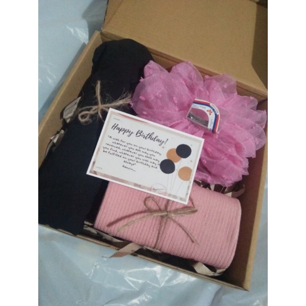 

hampers hijab/hampers cewek/kado cewek