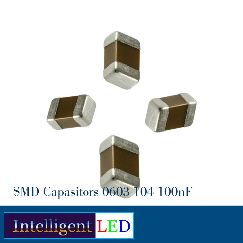 SMD Capasitors 0603 104 100nF