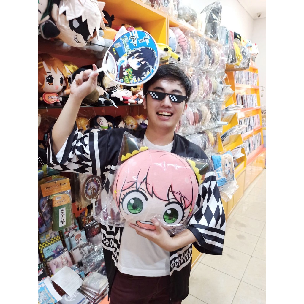 Bantal Bulat Moe Anime Spy X Family Anya Forger