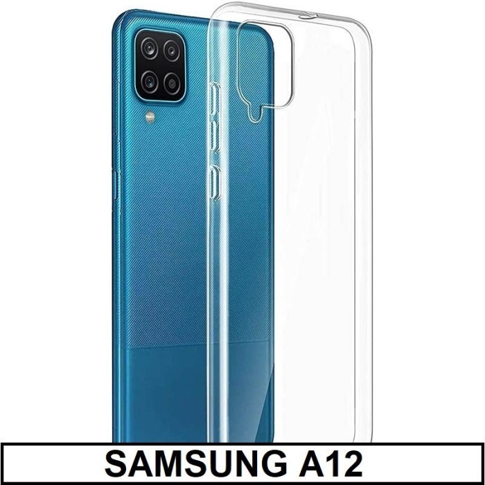 NEW SoftCase SAMSUNG A12 Premium Silicone Soft Case Samsung Galaxy A12 Slim Soft Ultra Thin