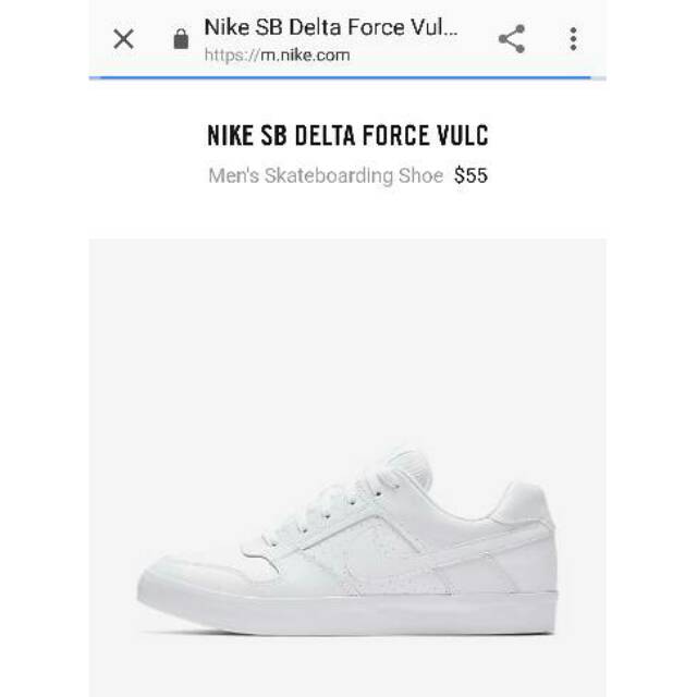 Nike SB Delta Force Original + Free Kaos kaki