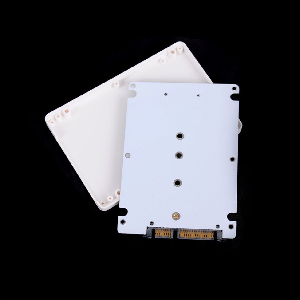 Case Hard Disk Adapter M.2 Ngff Sata3 Ssd Ke 2.5 &quot;Sata Warna Putih