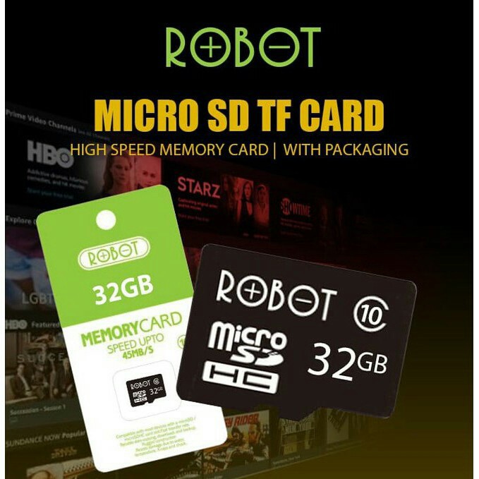 MMC / Memory Card 4GB / 8GB / 16GB Original Robot - Bergaransi Resmi