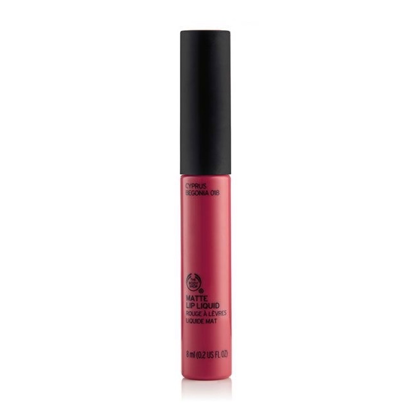 The Body Shop Matte Lip Liquid Cyprus Begonia 018 8ml