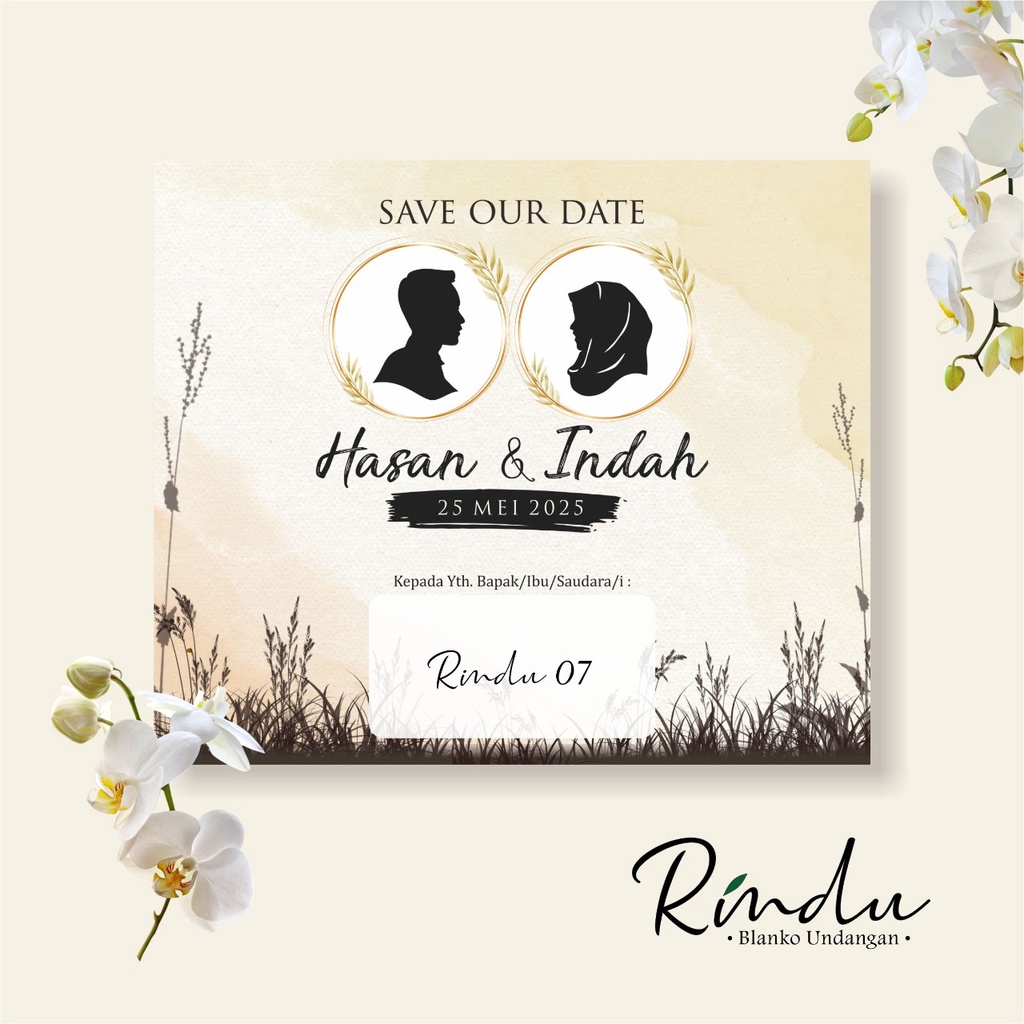 Blangko Undangan Rindu 07 (Free File Setting)
