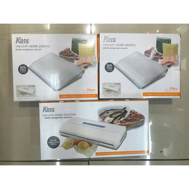 Kris Vacuum Sealer Machine with Sealer Plastic