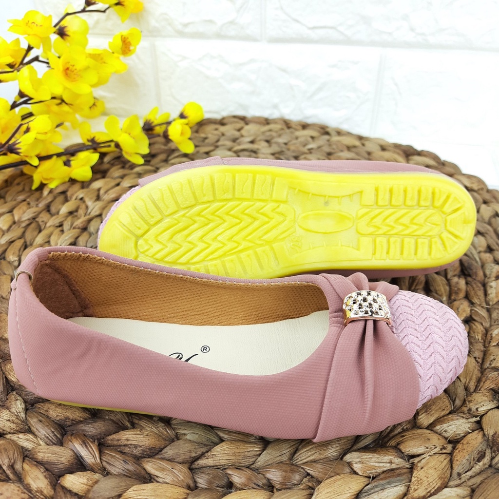 mandirishoesstore-SEPATU SANDAL FLATSHOES ANAK PEREMPUAN 3 4 5 6 7 8 TAHUN HAY08