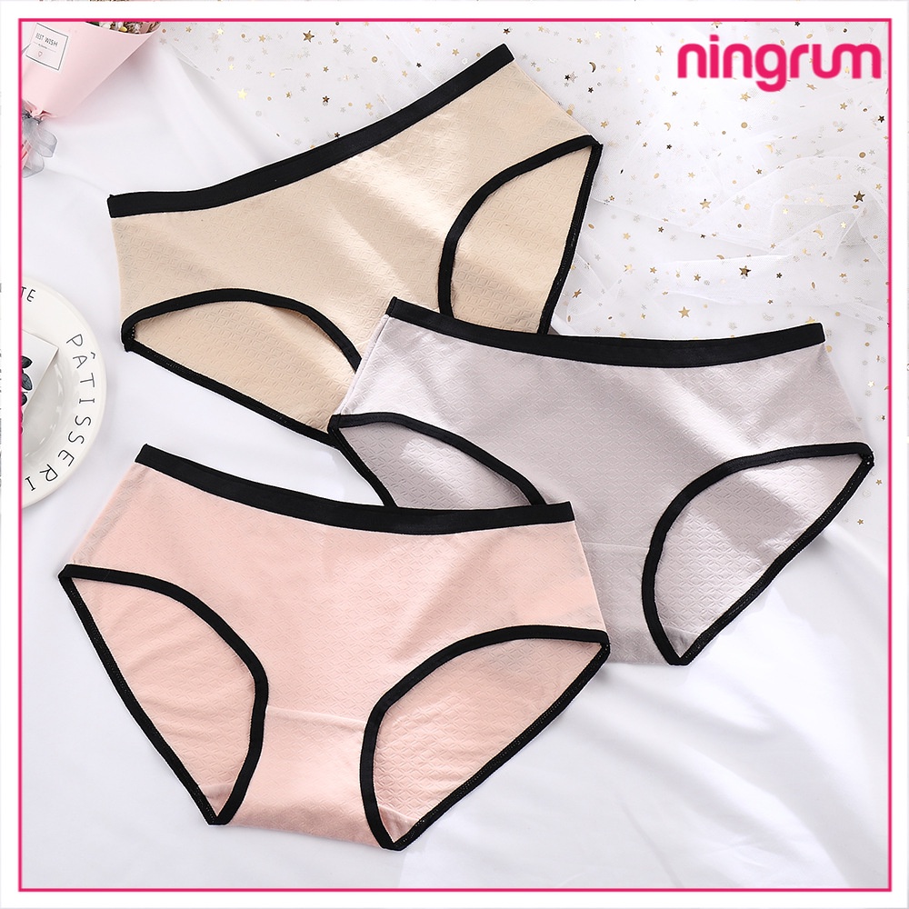 Ningrum pakaian dalam import celana dalam wanita sexy cd fashion undies celana dalam katok - 3034