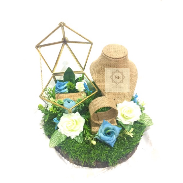 Ring bearer terarium ring box wedding ring box 