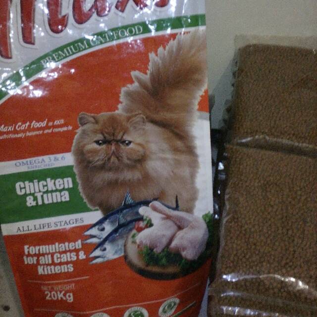 Makanan Kucing merk MAXI