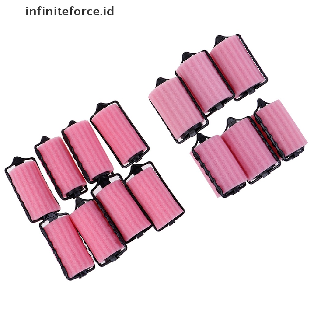 (infiniteforce.id) 6 / 8 Pcs Roller Pengeriting Rambut Diy Bahan Busa