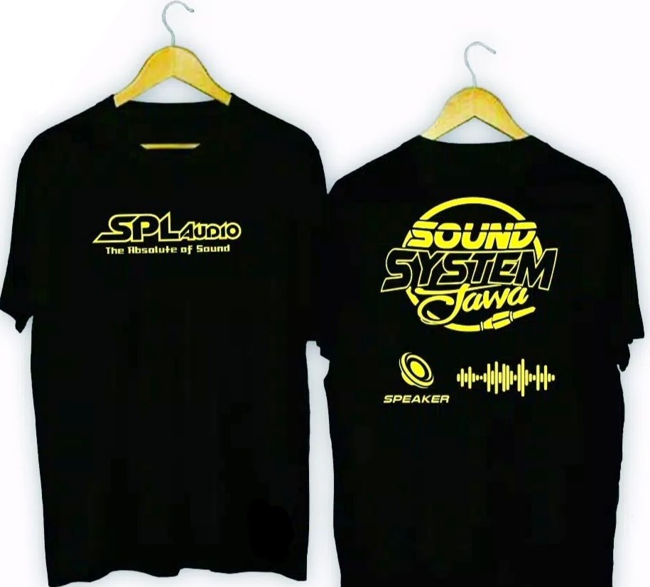 T-SHIRT KAOS DISTRO SPL AUDIO / KAOS SOUND SYSTEM /