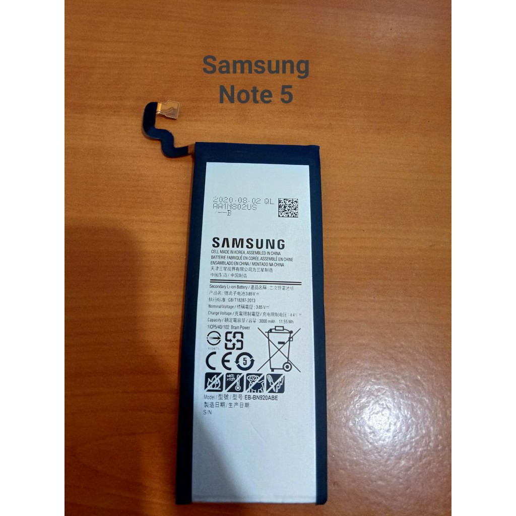 Baterai Batre Samsung Galaxy Note 5 N9200 N9208 N920 Batrei Battery Samsung Note5