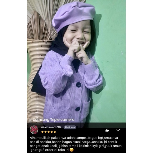 CARDY ANAK / CARDY RAJUT ANAK / KARDIGAN ANAK