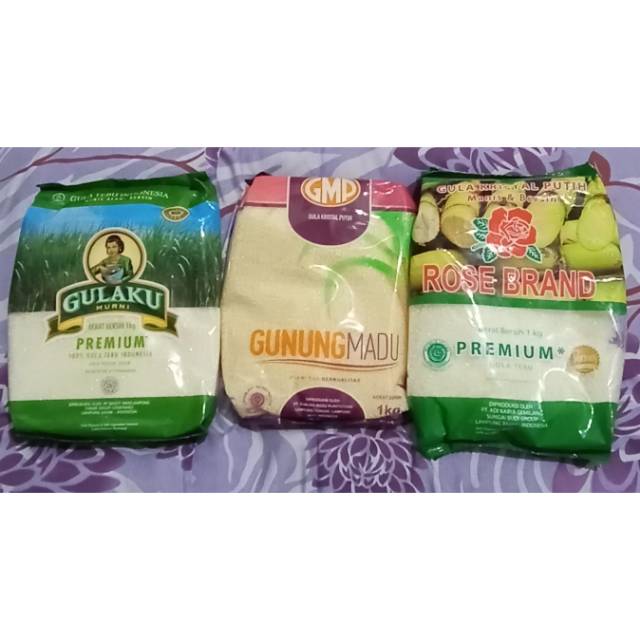 

Gula Pasir Gula Tebu Rose Brand 1 kg