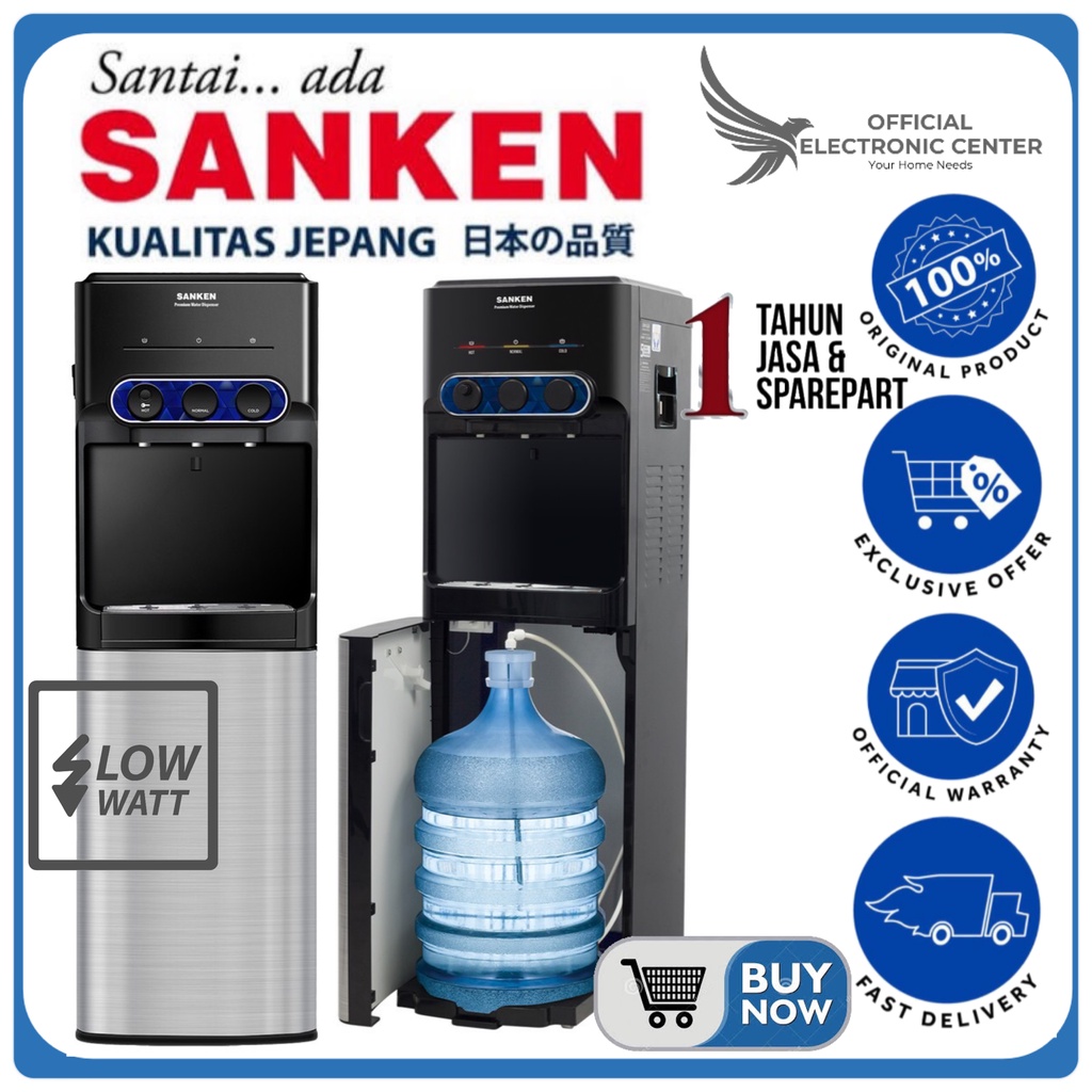 Jual SANKEN DISPENSER GALON BAWAH HWDC533IC C533IC C533 LOW WATT
