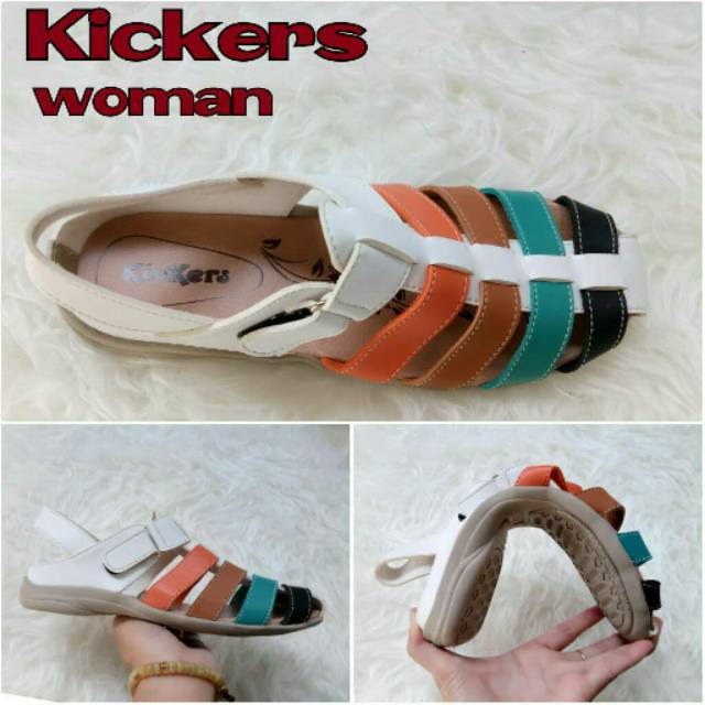 SANDAL CEWEK CEWE WANITA SELOP JEPIT FLAT KICKERS MURAH EMPUK NYAMAN ANTI SELIP