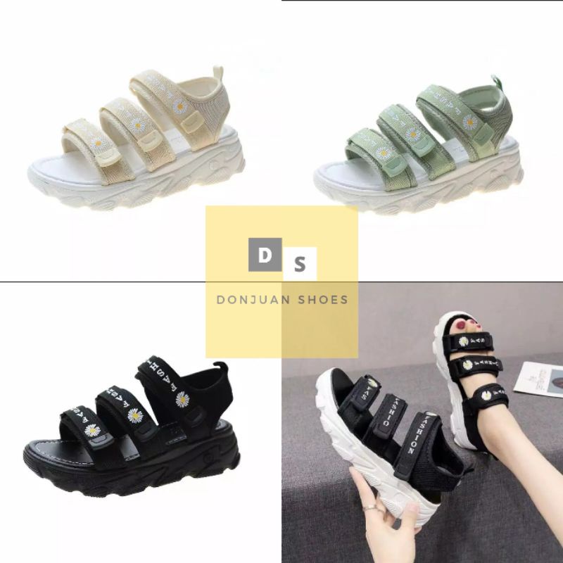 Sandal Sendal Gunung Hiking Outdor Tali Wanita Cewek Remaja Korean Style Bts Andin Ikatan Cinta Terb