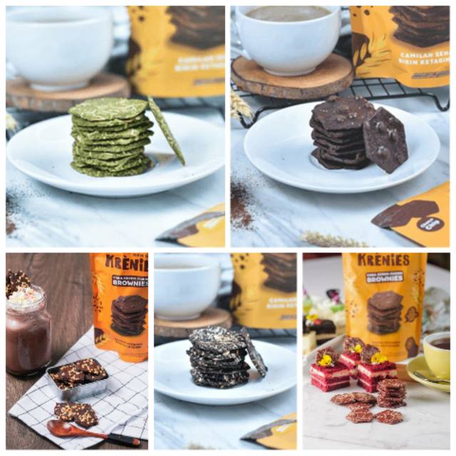 

KRENIES (KREkers browNIES)