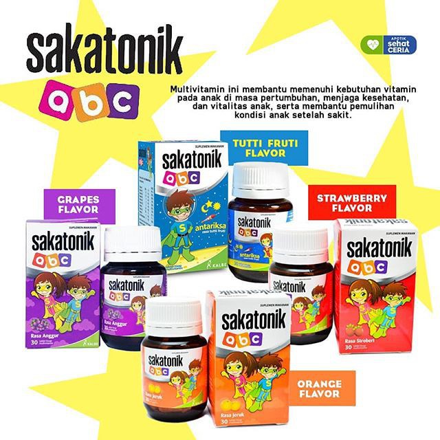 Sakatonik ABC Vitamin Anak All Varian