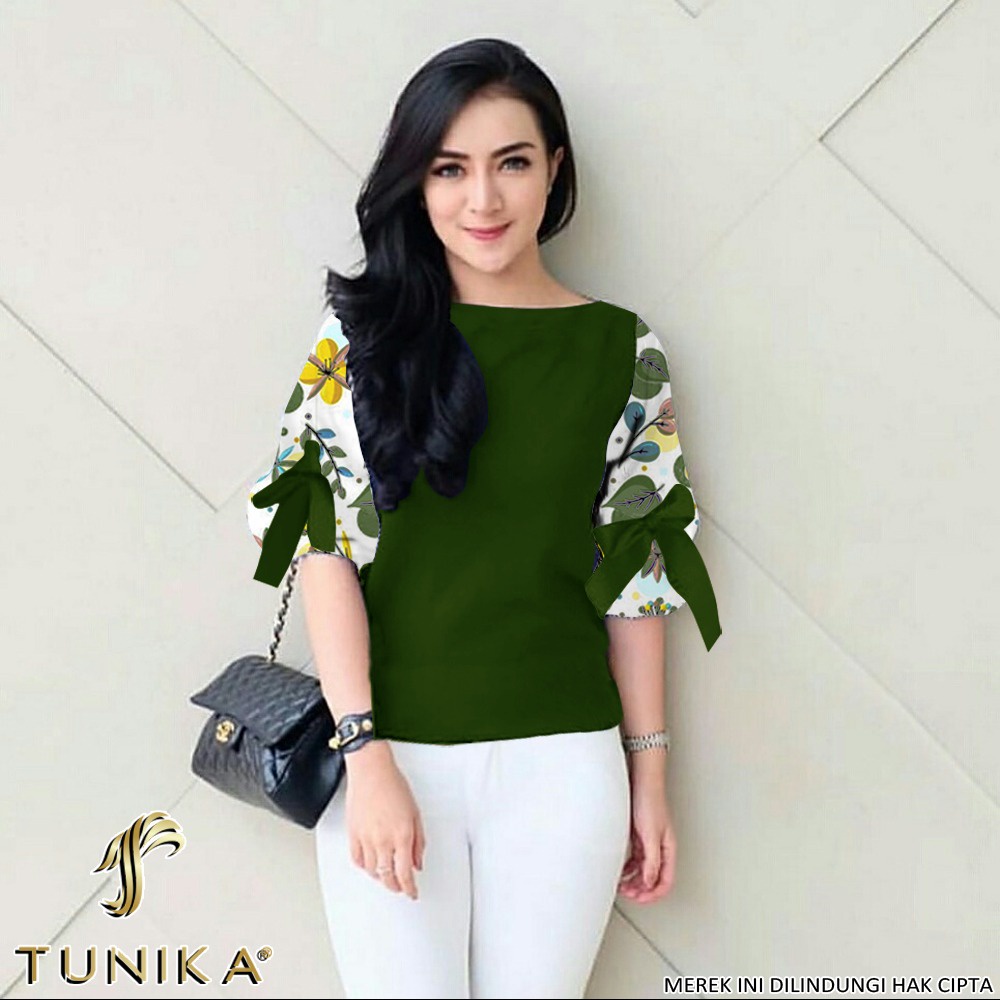 Baju Atasan Wanita - Blouse Jumbo - Baju Blouse Wanita - Bowa 005 - Lexoir-Bowa 005 TNI