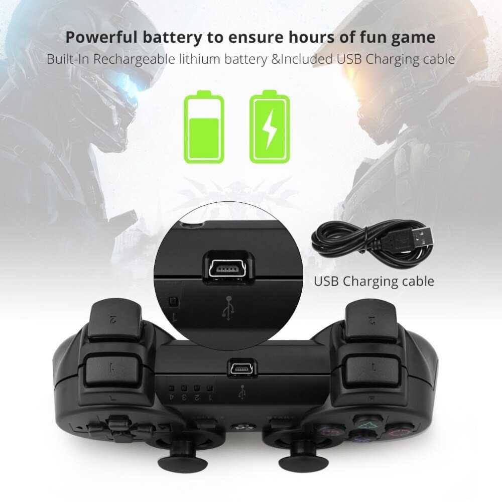 Stik Stick Wireless Gamepad Controller Dualshock PS3/ Stik Bluetooth,Joystick Bluetooth.Game Pad Wireless PS3