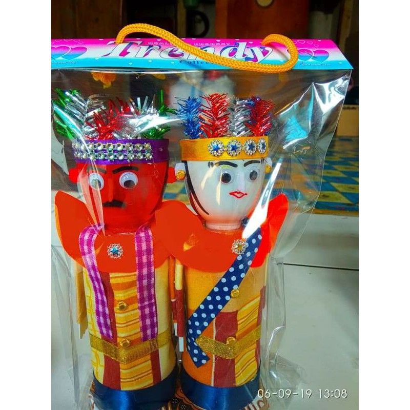 Ondel-ondel mini Mainan Anak Sepasang