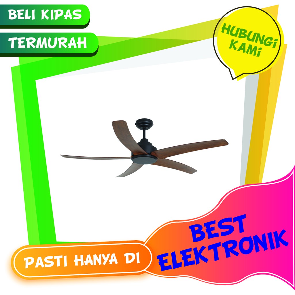 MT EDMA 54 INCHI CYCLONE KIPAS ANGIN GANTUNG KIPAS EDMA 54" REMOTE