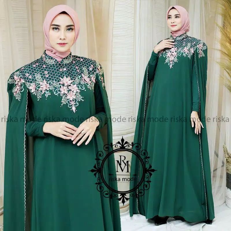 FASHION MUSLIM/GAMIS KAFTAN MADU/BAJU PESTA/BY RK