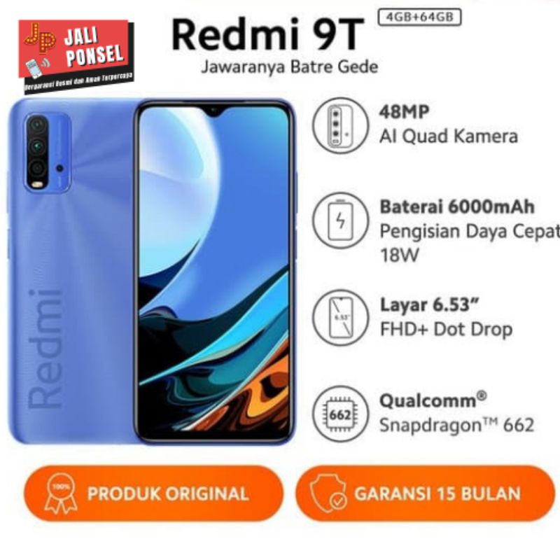 Redmi 9T 4/64 + 6/128