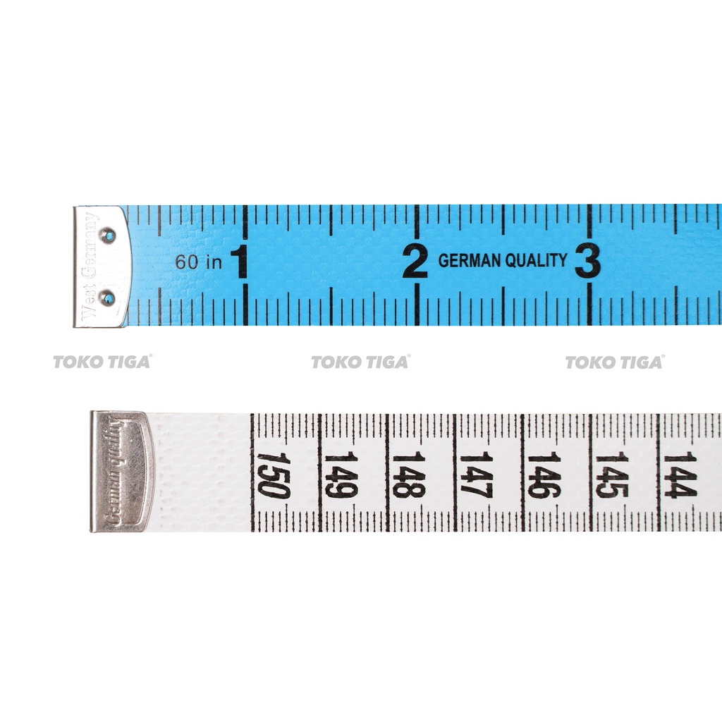 Meteran Jahit / Kain / Badan Model Pita Lebar 150 cm AKTION