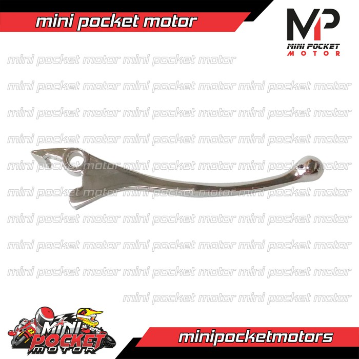 HANDLE REM KANAN MINIMOTO MINI TRAIL RXF MINI TRAIL UNIVERSAL CHROME ASLI