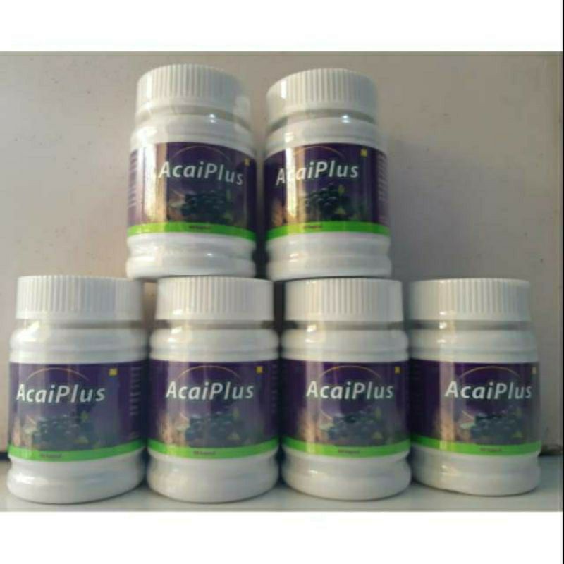 Acaiplus Acai Berry Pelangsing Nasa Tanpa Diet Original Herbal Alami