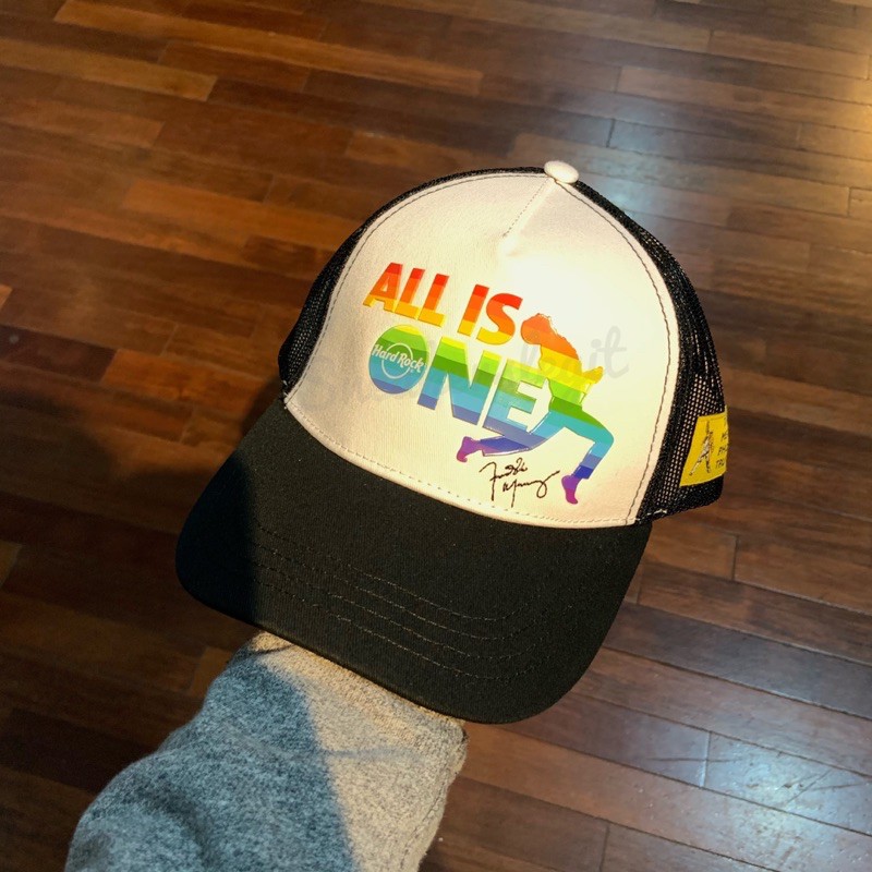 topi trucker hardrock cafe bali freddie mercury original