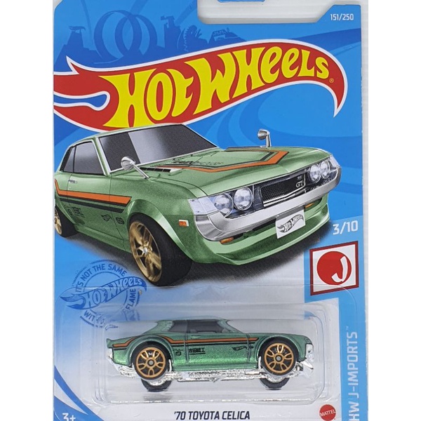 HOTWHEELS TOYOTA CELICA GREEN