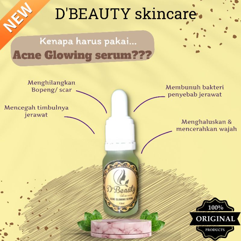 Acne Glowing serum by_ D'BEAUTY skincare