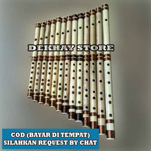 (COD-GRATIS ONGKIR) SULING SERULING DANGDUT SATUAN BIJIAN KUALITAS UNTUK MANGGUNG BAMBU PILIHAN