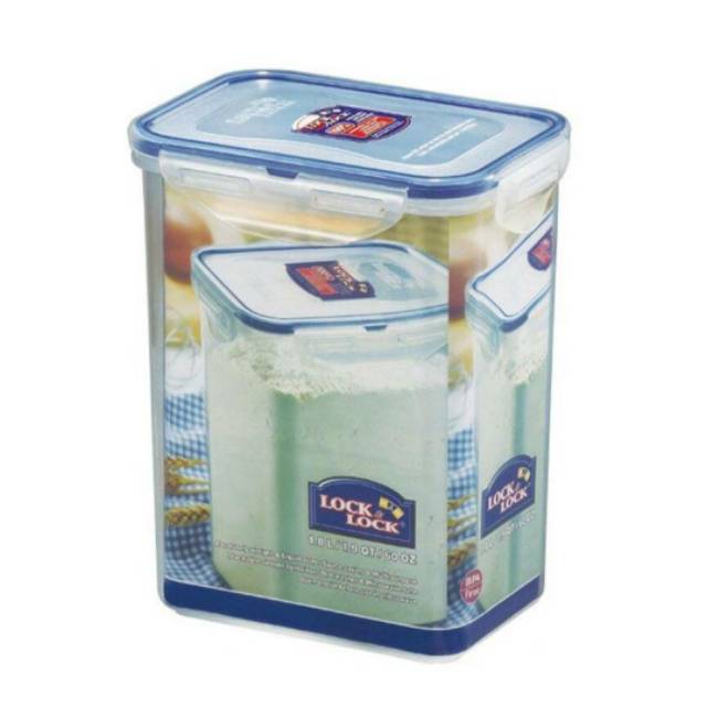 Lock n Lock Food Container HPL813 1.8L - Toples Makanan Wadah Tepung