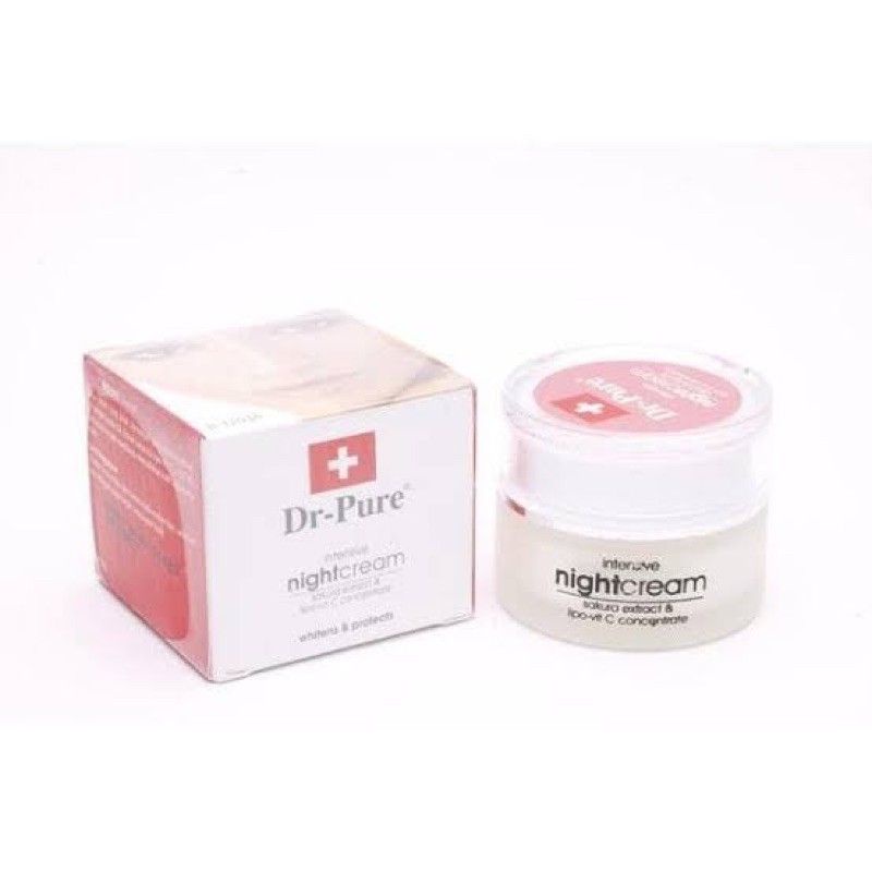 DR PURE  3 IN 1 (Cream Siang, Cream Malam, Sabun)/Dr Pure Set