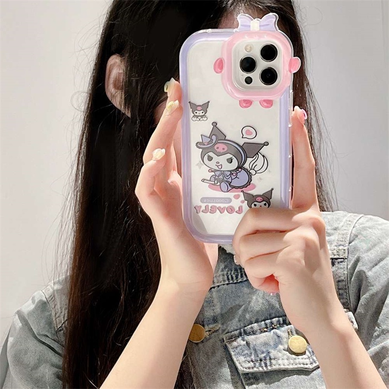 Soft Case Pelindung Lensa Glossy Bumper 3D Untuk iPhone 14 13 12 11 Pro Max X Xr Xs Max 7 8 6 6s Plus SE 2020