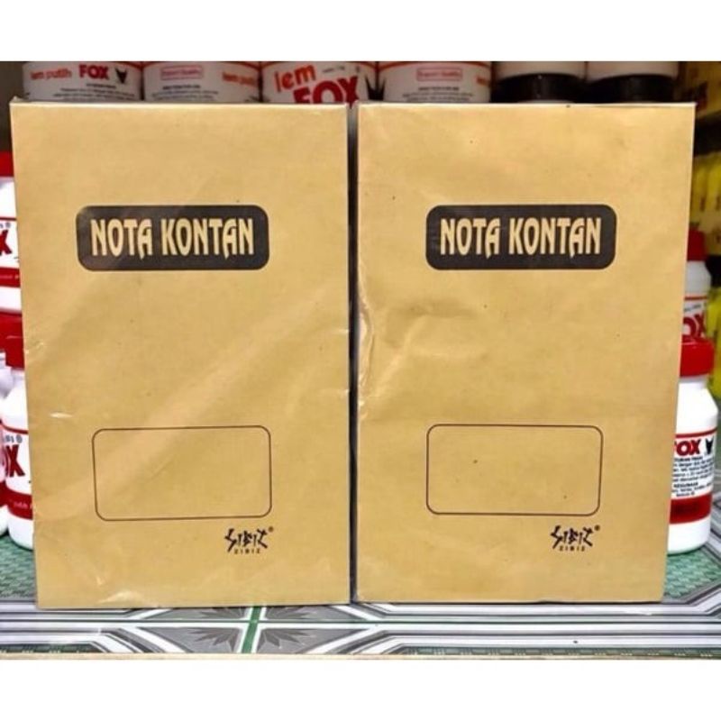 

Nota Kontan 1 Ply Isi 50 Lembar