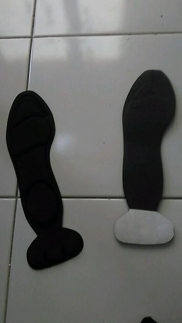 Best Insole 5d Sepatu Wanita Empuk High Heels Anti Lecet 4d Alas Kaki Bantalan Sepatu 1 Pasang