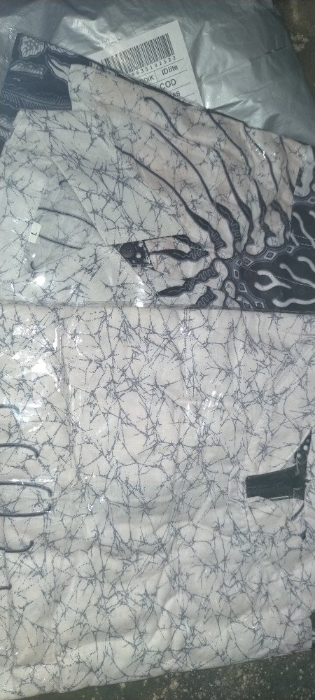 Tunik Batik Modern M L Xl Xxl Jumbo