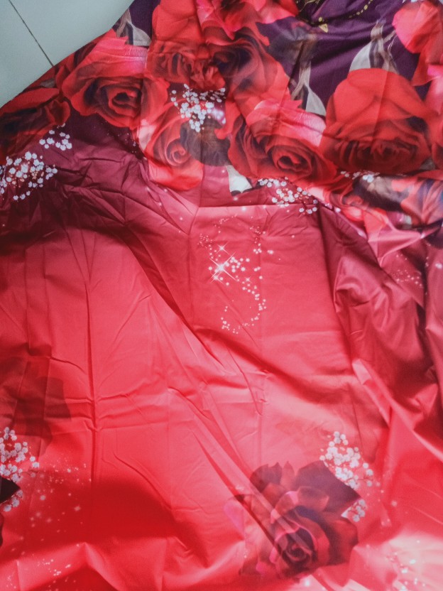 Sprei Lady Rose Bantal 4 (b4) Uk. King (180x200)cm Motif Gabungan 3