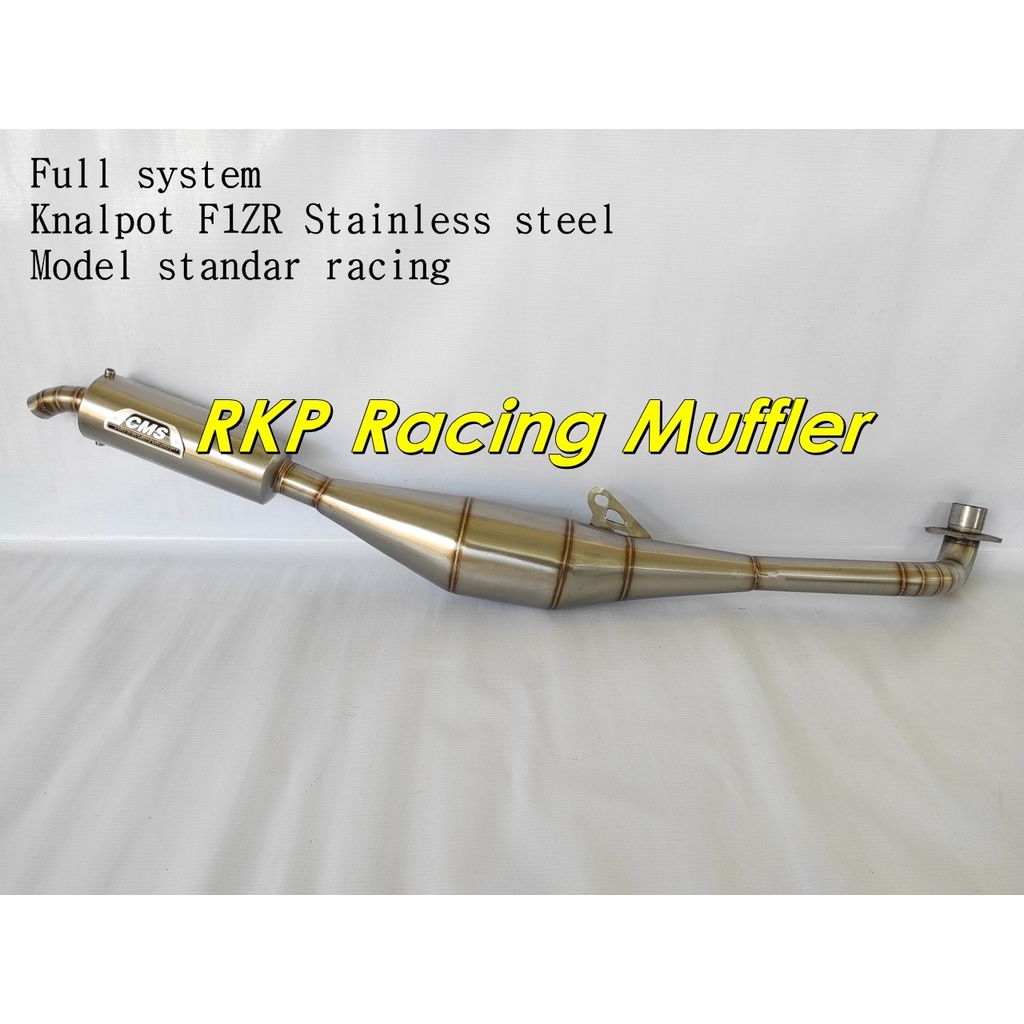 Knalpot F1ZR FIZR FIZ-R FIZ R kenalpot CMS standar racing stainless steel