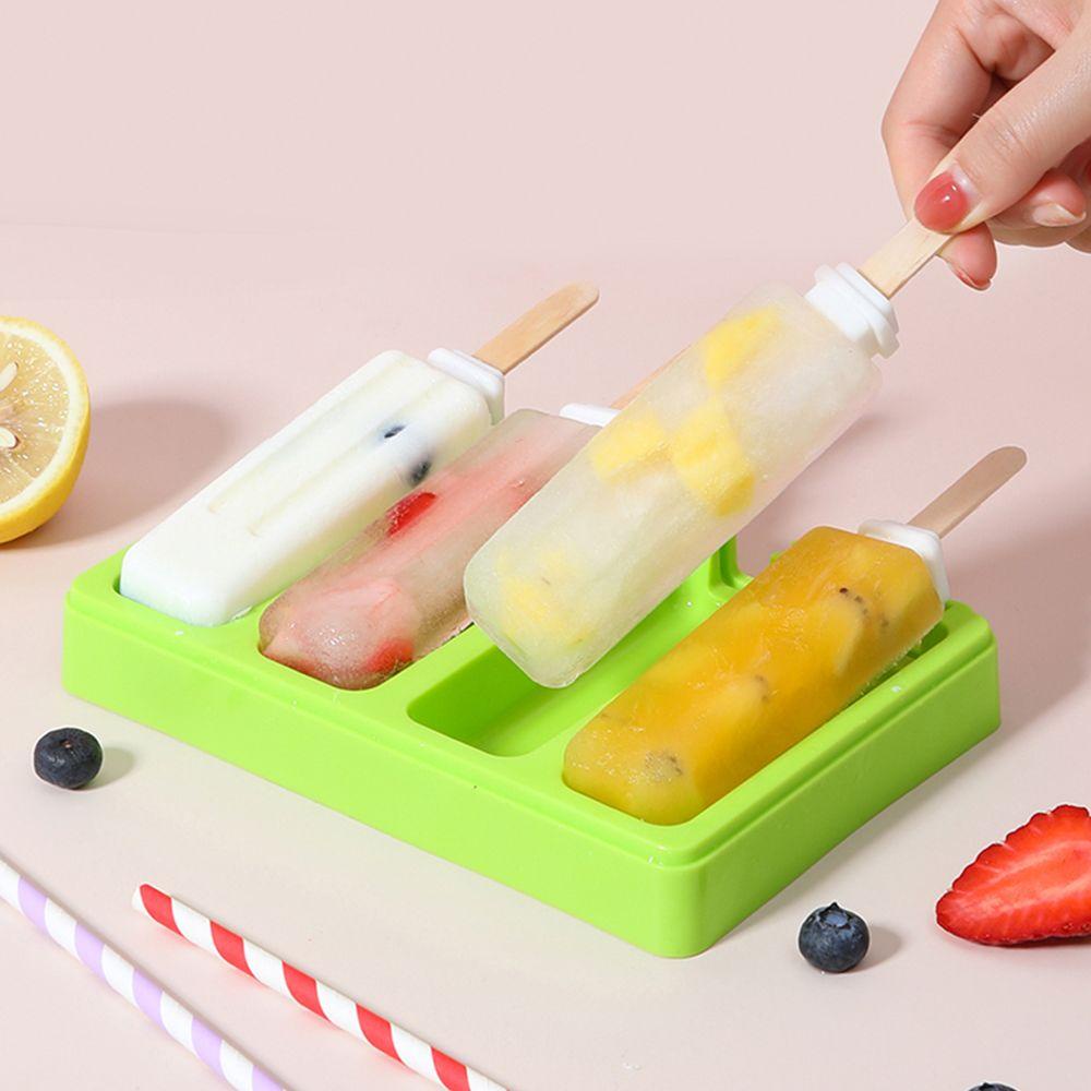 CHOOKYY Chookyy Ice Pop Maker Gadget Dapur Makan Musim Panas Freezer Coklat Tray DIY Alat Kue Cetakan Es Loli